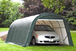 12'Wx20'Lx8'H round carport canopy